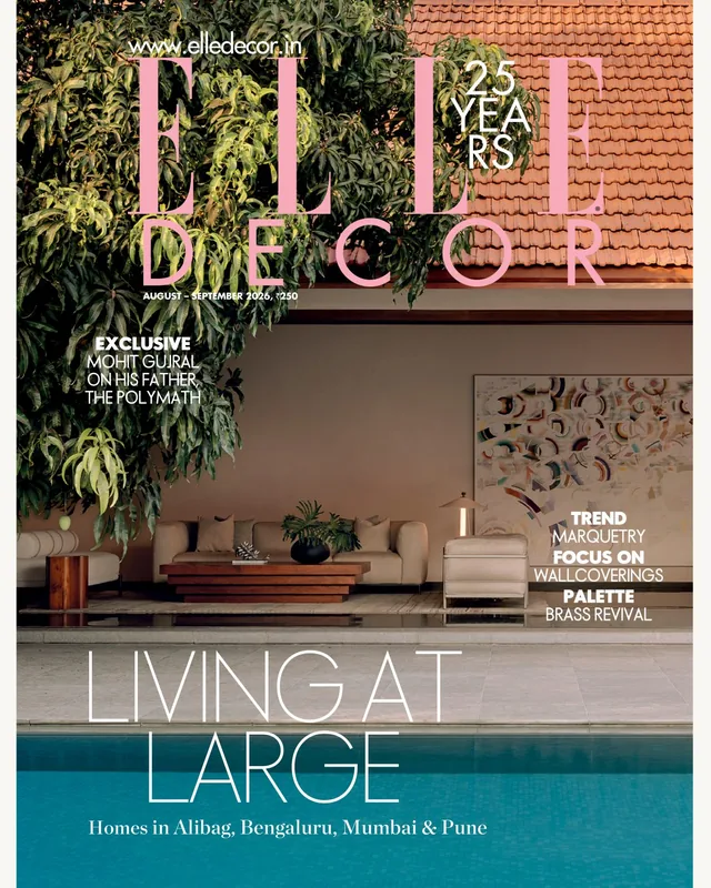 Elle Decor India, August to September 2026 cover