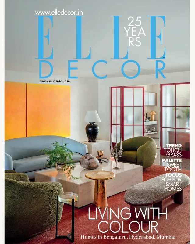 Elle Decor India, June to July 2026 cover