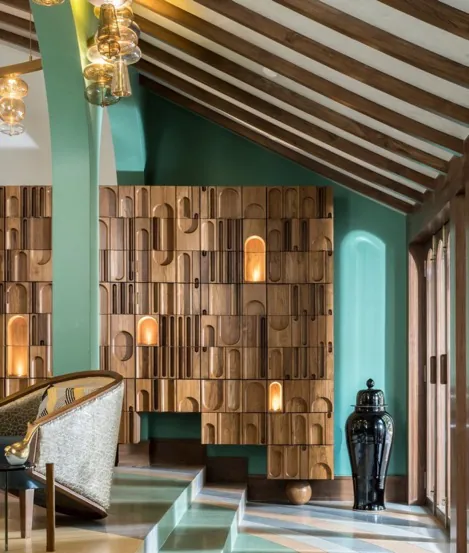 An Elle Decor India Instagram post of an interior