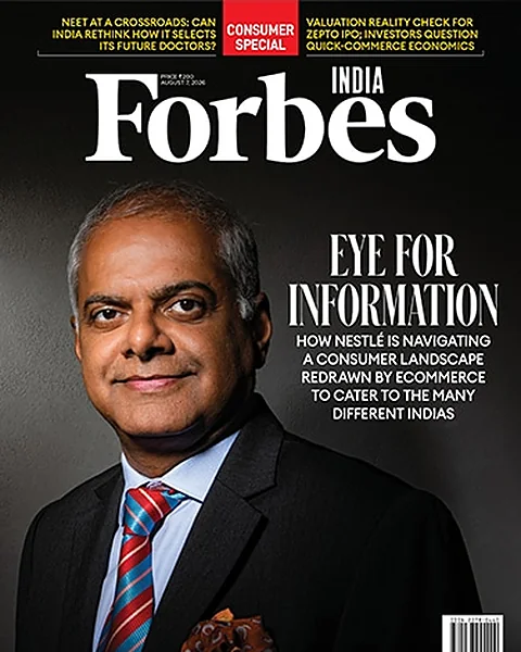 Forbes India cover, 7 August 2026, the consumer special